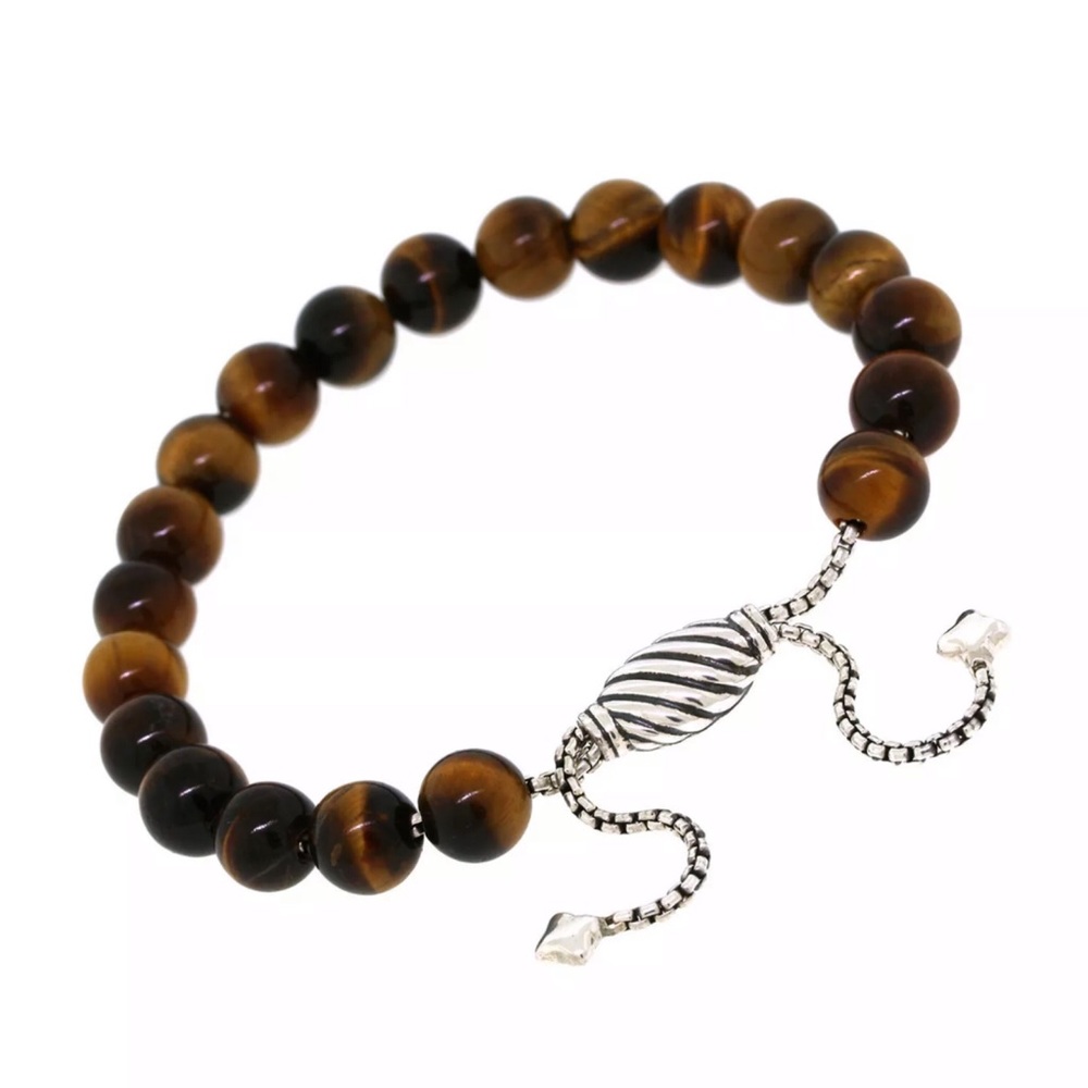DAVID YURMAN • Tiger’s Eye Spiritual Beads - Picture 5 of 8